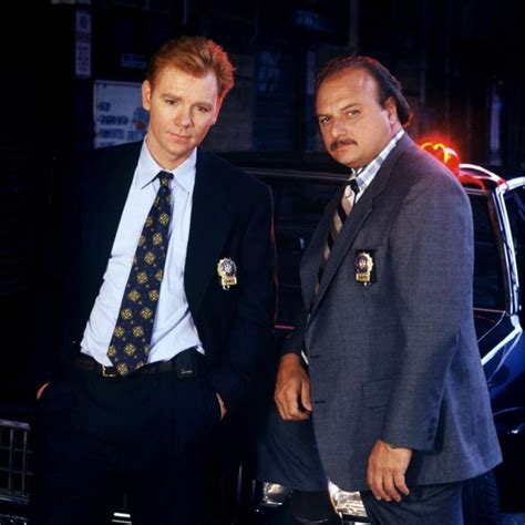 Nypd Blue Detective John Kelly David Caruso And Detective Andy Sipowicz Dennis
