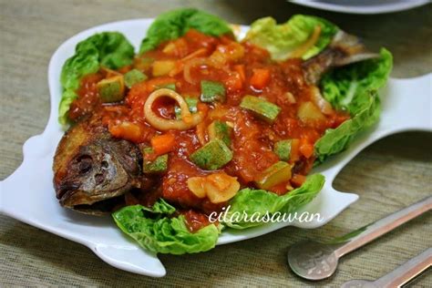 Tips memasak cumi adalah jangan terlalu lama di masak atau. Ikan Masam Manis ~ Resepi Terbaik