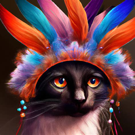 Native American Cat By Artcouplecologne On Deviantart