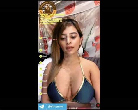 Ankta Dave 5 July Live With A Sexy Attractive Bra Flaunting Her Big