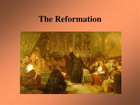 Ppt The Reformation Powerpoint Presentation Free Download Id1487511