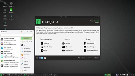 Disponible La Versión Candidata De Manjaro Xfce 0811 La Mirada Del