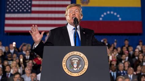 Trump Warns Venezuelan Military To Abandon Maduro