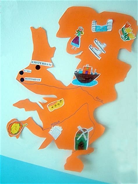 La suddivisione amministrativa della francia. Olanda