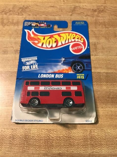 Hot Wheels London Bus New In Package Red Ebay