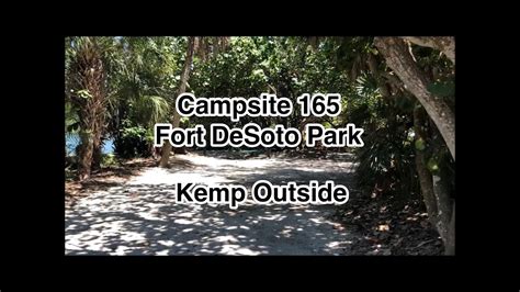 Fort DeSoto Park Campsite Coastal Camping In Florida Campsite Reviews YouTube
