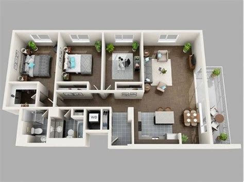 Maybe you would like to learn more about one of these? Seattle 3 Bedroom Apartments in 2020 | Small house ...