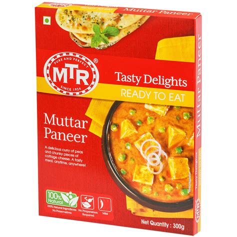 MTR Muttar Paneer, 10.5oz