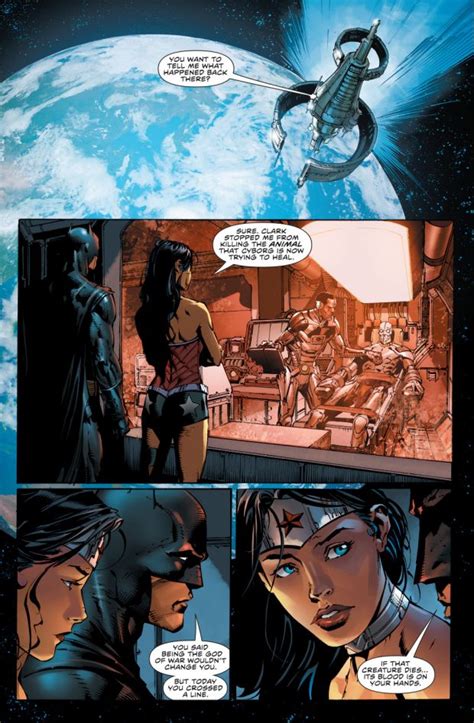 Wonder Woman Calls Out Batman On His Hypocrisy Wonder Woman Comic