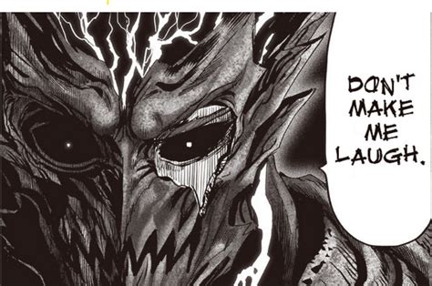 One Punch Man Chapter 163 Monster King Garou Gods Appearance