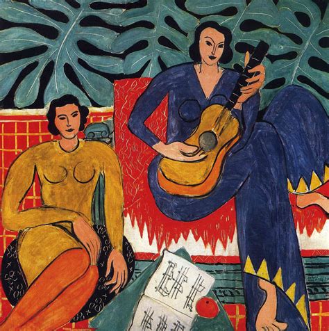 Music Henri Matisse France Oil Canvas X Cm Albright Knox Art Gallery
