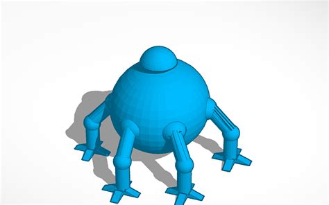 3d Design Omnidroid From Incredibles 1 By Cole Tinkercad