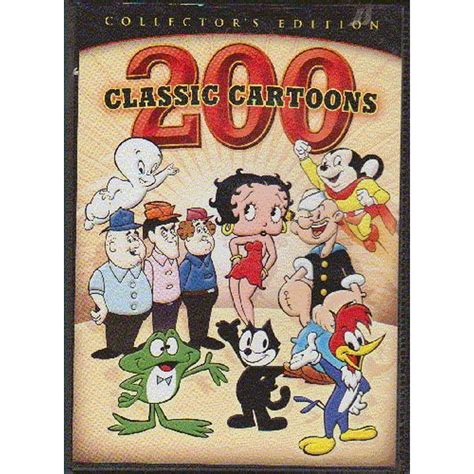 200 Classic Cartoons Dvd