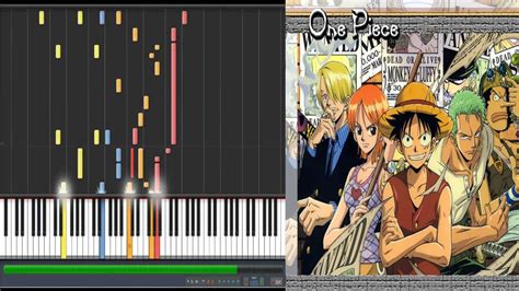 One Piece Overtaken Piano Tutorial Youtube