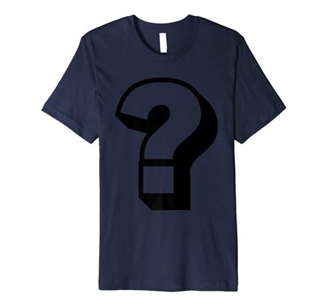 Funny Question Mark T Shirt Alphabet Speel Clothing
