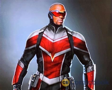 Falcon's New Comics-Accurate Colors Revealed on Disney+
