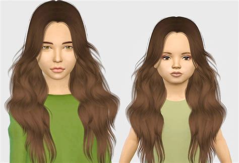 Leahlillith Laurie Kids And Toddlers Hair Edit At Simiracle Sims 4 Updates