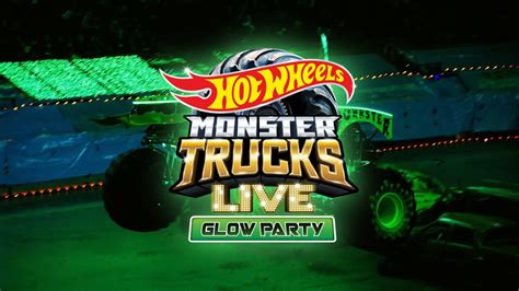 Hot Wheels Monster Trucks Live Glow Party YouTube