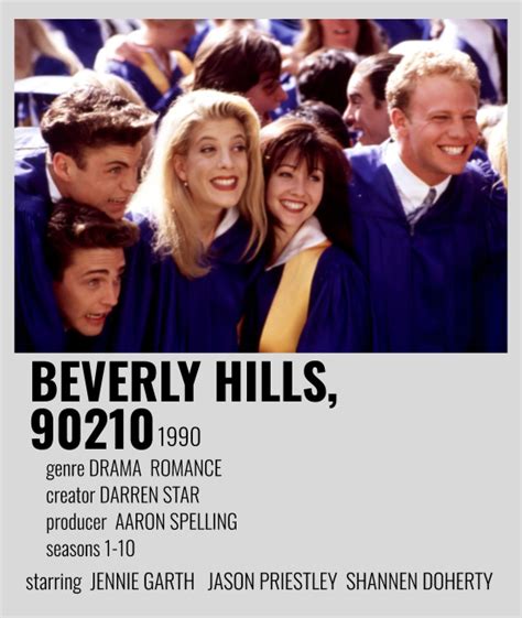 Beverly Hills 90210 Poster Iconic Movie Posters Movie Collage
