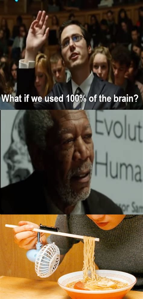 Does this mean that you would be just fine if 90% of your brain was removed? Meme Update - The Panther Press