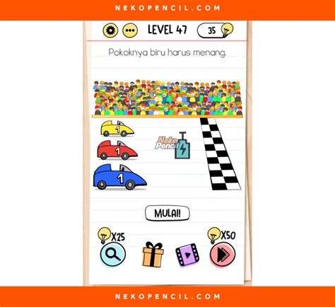 Brain test 2 semakin sukses dengan menigkatnya jumlah pengguna yang memainkan game ini. Jawaban Brain Test 2 Level12 Menyelesaikan Masalah ...