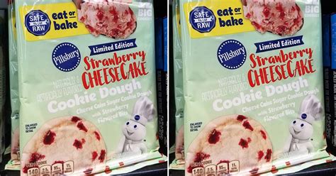 And they are quick to make. Pillsbury Strawberry Cheesecake Sugar Cookies Are Back ...