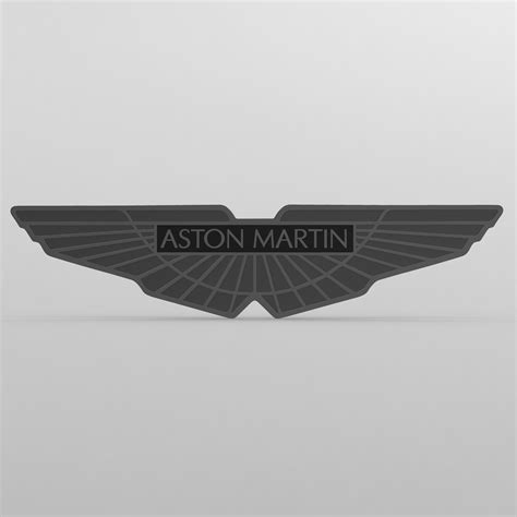 Aston Martin Logo 3d Model Cgtrader