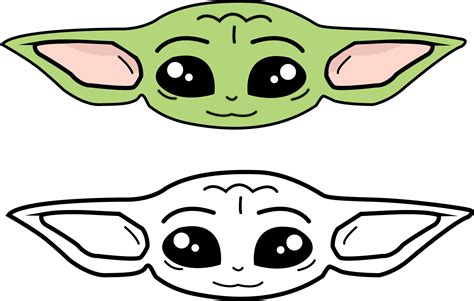 Yoda Ears Printable
