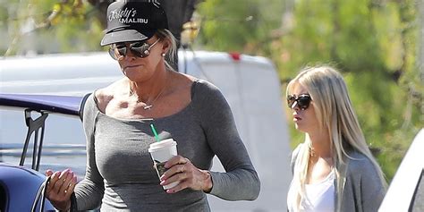 Caitlyn Jenner And Sophia Hutchins Grab Coffee Before Going