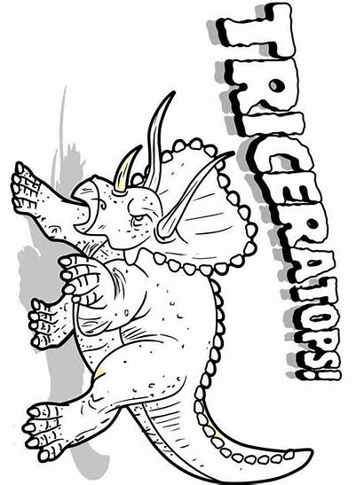 Coloring Dinosaurs Pages Boys Printable Mycoloring