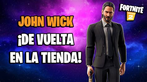 'john wick' skin returns to 'fortnite': Fortnite: el skin John Wick vuelve a la tienda por tiempo ...