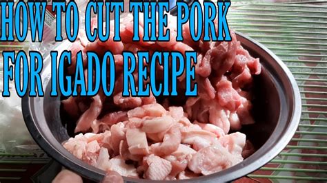 How To Cut The Pork Liver For Igado Recipe Simplenglutongbahay