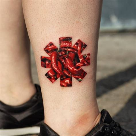 Red Hot Logo Tattoo