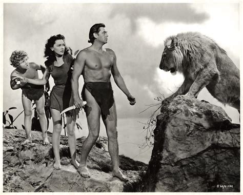 Johnny Weissmuller And Maureen Osullivan In Tarzans Sec Flickr