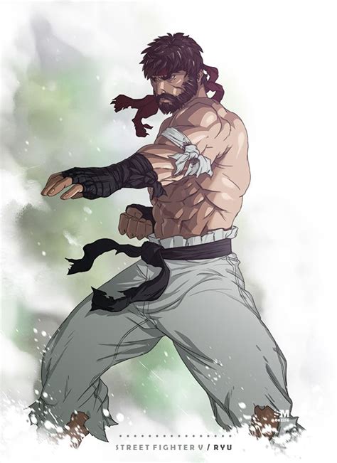 Street Fighter V Ryu By Brokennoah Street Fighter Art Street