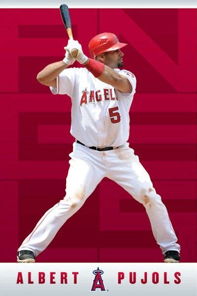 Albert Pujols Anaheim Angels Baseball Star Angels Baseball Baseball
