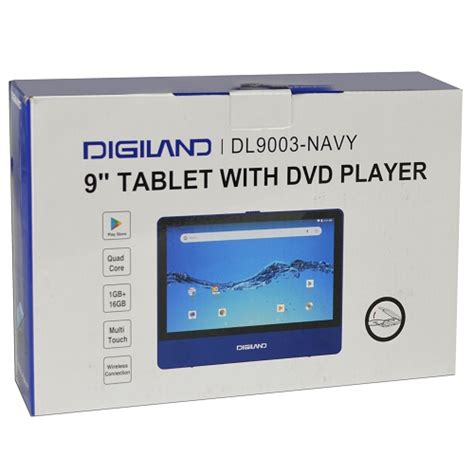 Dl9003 Digiland 2 In 1 Android Tablet Dvd Player Quad Core 13ghz