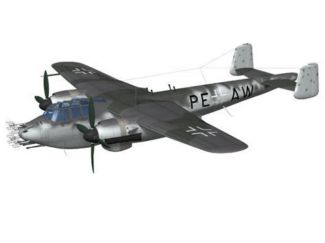 Dornier Do217 N 2 3d Model Cgtrader