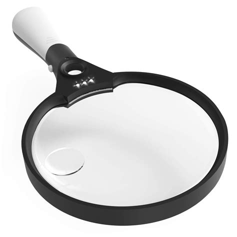 Magnifying Glass, UNIMI Magnifier 5.5 Inch Extra Large Magnifying Glass ...