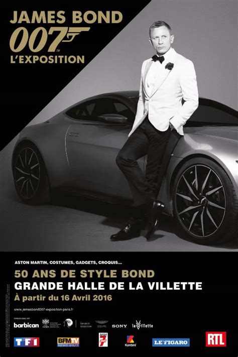 Designing 007 Exhibit Displayed In Paris