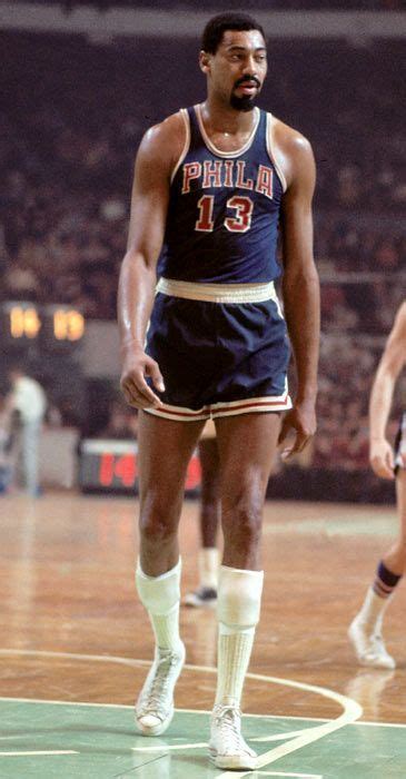 Wilt Chamberlain Philadelphia 76ers Basketball Players