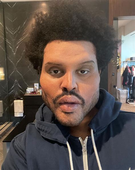 The Weeknd Says He Created Scary Plastic Surgery Face In Music Video