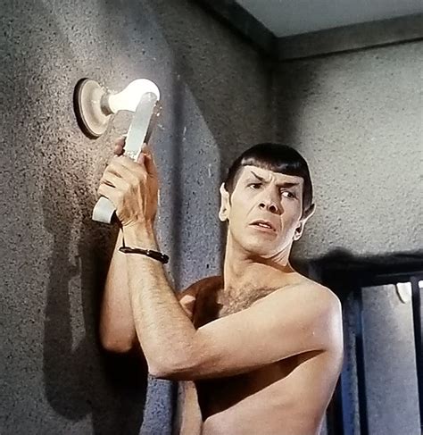 Leonard Nimoy Shirtless Spock Star Trek TOS Star Trek Original Series Star Trek Tos Star Trek