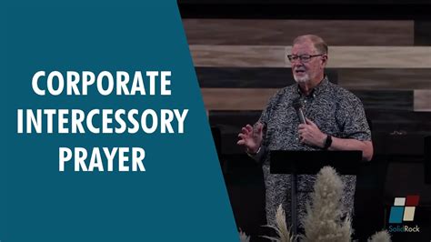 Corporate Intercessory Prayer Pastor Darryl Rhodes Youtube