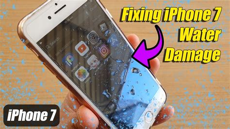 How To Fix Water Damage On Iphone 7 Youtube