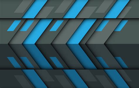 Wallpaper Blue Grey Texture Geometry Abstraction 3d Images For