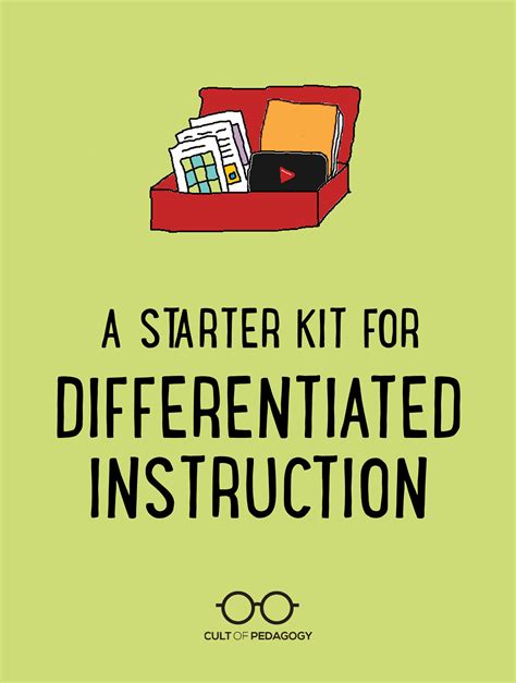 A Starter Kit For Differentiated Instruction Cult Of Pedagogy