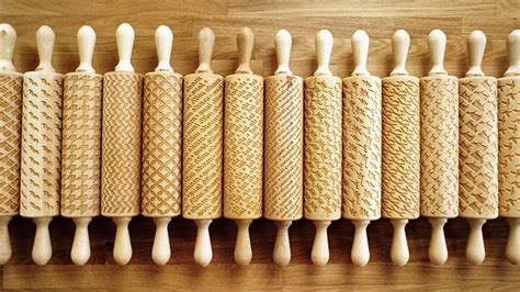 These Custom Laser Engraved Rolling Pins Will Stamp Yourdough With Cool