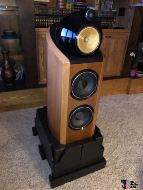 Bowers And Wilkins Bandw 802d D2 Speakers In Cherrywood Finish For Sale