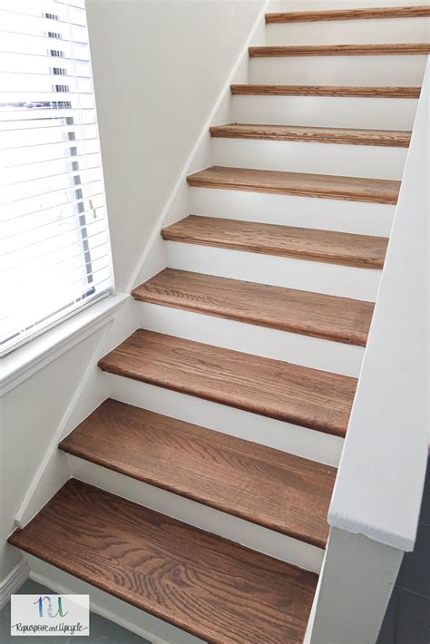 How To Stain Interior Wood Stairs